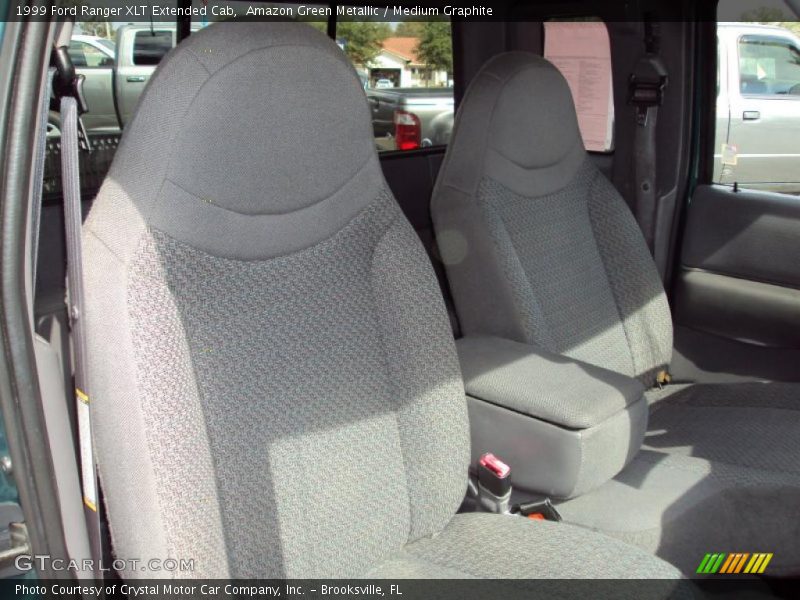 Amazon Green Metallic / Medium Graphite 1999 Ford Ranger XLT Extended Cab