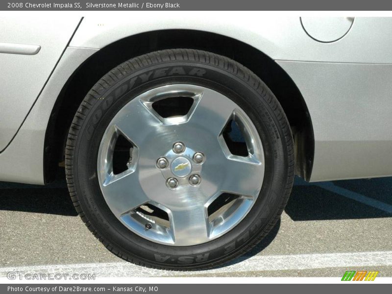 Silverstone Metallic / Ebony Black 2008 Chevrolet Impala SS