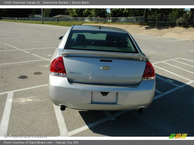 Silverstone Metallic / Ebony Black 2008 Chevrolet Impala SS