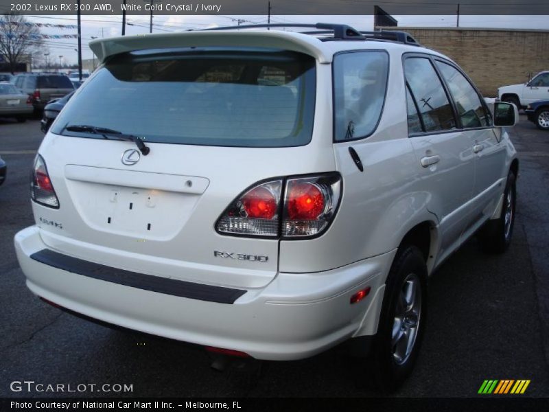 White Gold Crystal / Ivory 2002 Lexus RX 300 AWD