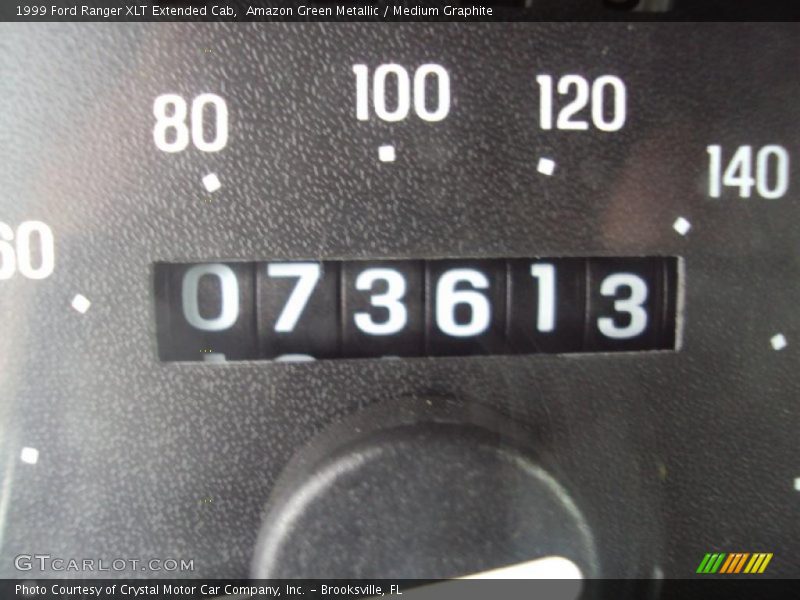 Amazon Green Metallic / Medium Graphite 1999 Ford Ranger XLT Extended Cab