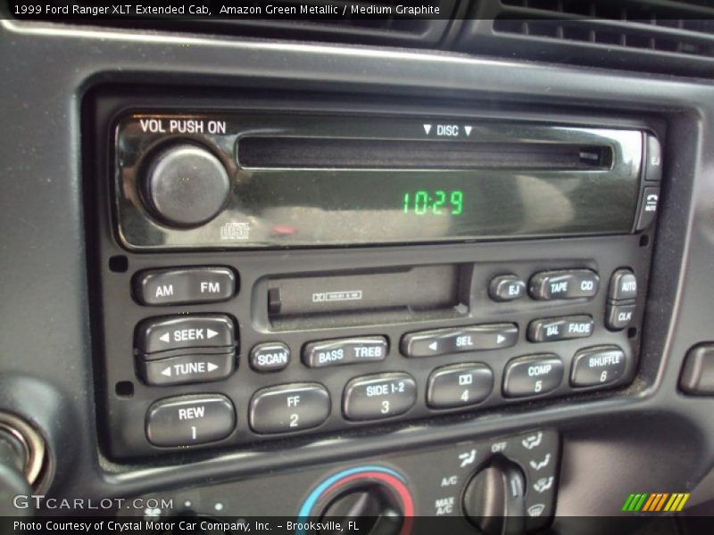 Amazon Green Metallic / Medium Graphite 1999 Ford Ranger XLT Extended Cab