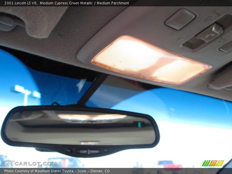 Medium Cypress Green Metallic / Medium Parchment 2001 Lincoln LS V6
