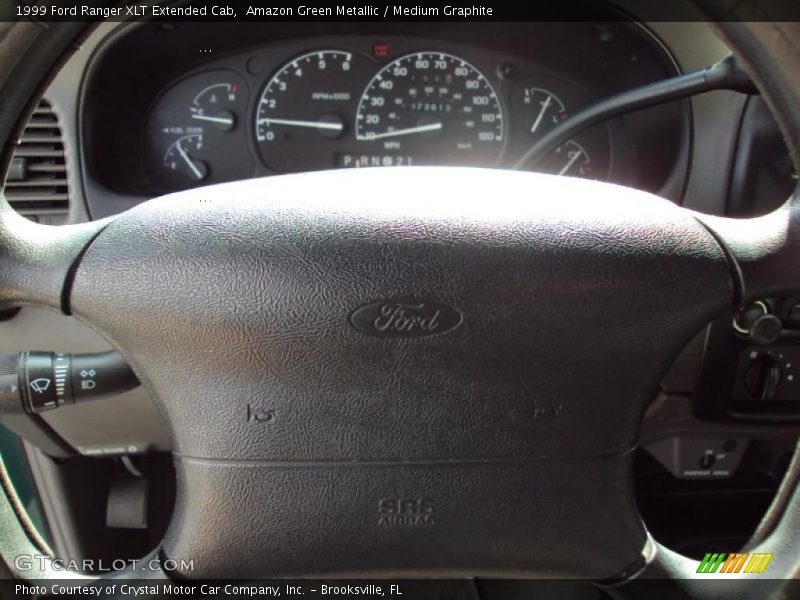 Amazon Green Metallic / Medium Graphite 1999 Ford Ranger XLT Extended Cab