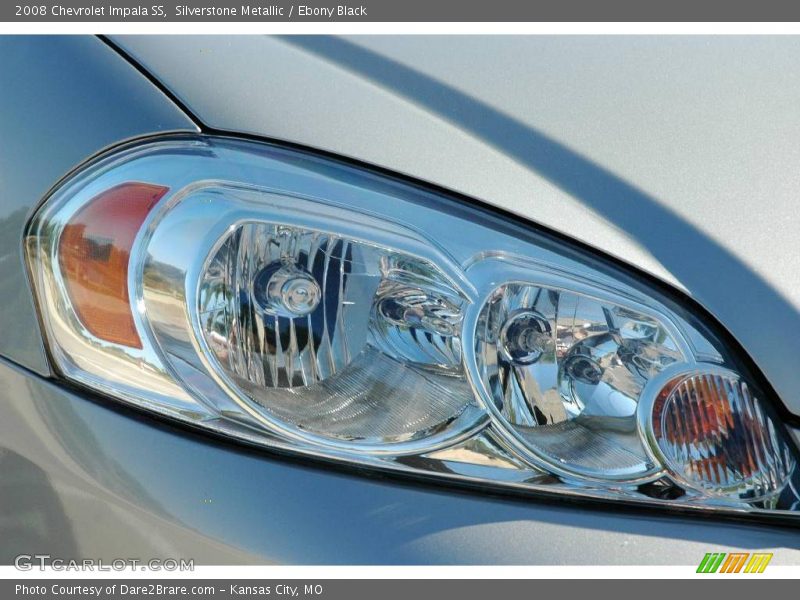 Silverstone Metallic / Ebony Black 2008 Chevrolet Impala SS
