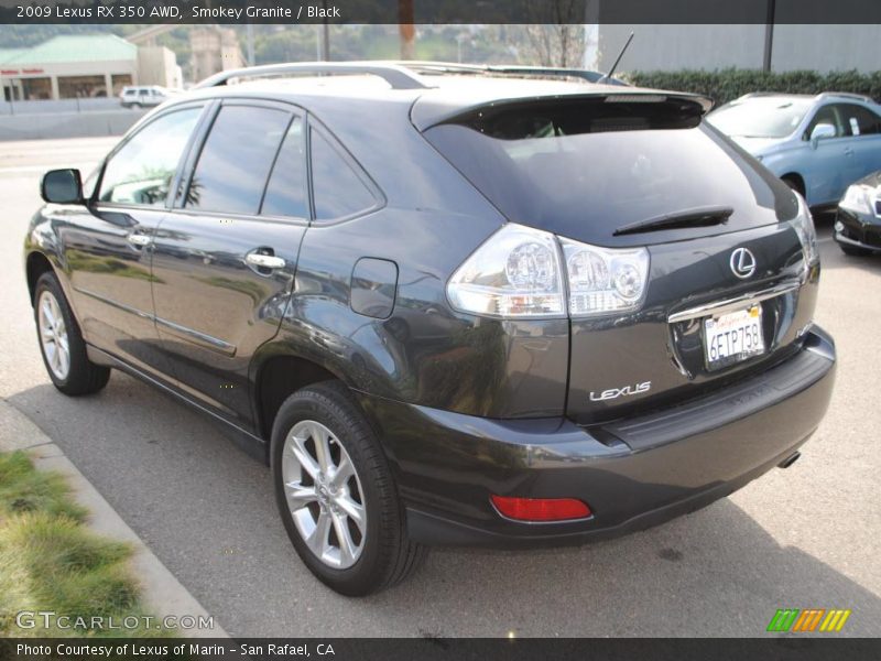 Smokey Granite / Black 2009 Lexus RX 350 AWD