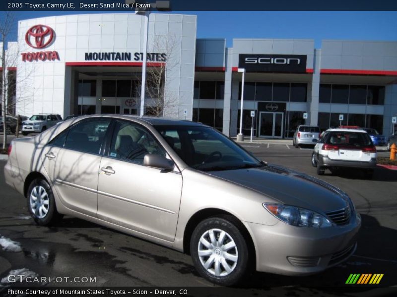 Desert Sand Mica / Fawn 2005 Toyota Camry LE