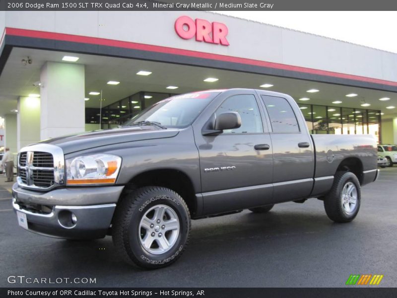 Mineral Gray Metallic / Medium Slate Gray 2006 Dodge Ram 1500 SLT TRX Quad Cab 4x4