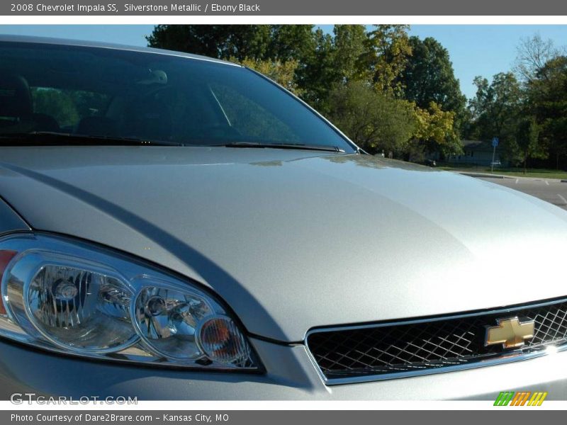 Silverstone Metallic / Ebony Black 2008 Chevrolet Impala SS