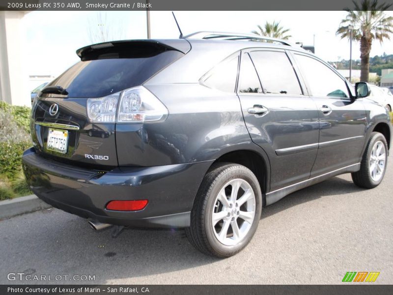 Smokey Granite / Black 2009 Lexus RX 350 AWD