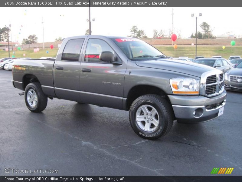 Mineral Gray Metallic / Medium Slate Gray 2006 Dodge Ram 1500 SLT TRX Quad Cab 4x4