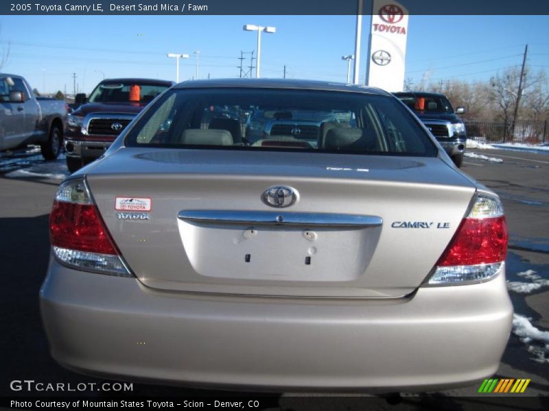Desert Sand Mica / Fawn 2005 Toyota Camry LE