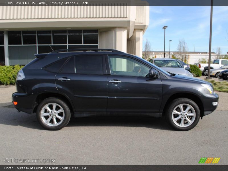 Smokey Granite / Black 2009 Lexus RX 350 AWD