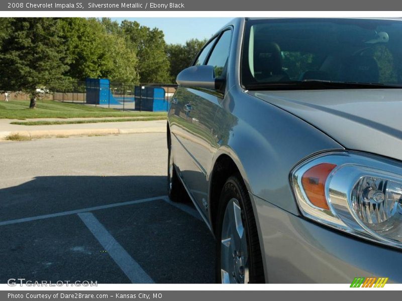 Silverstone Metallic / Ebony Black 2008 Chevrolet Impala SS