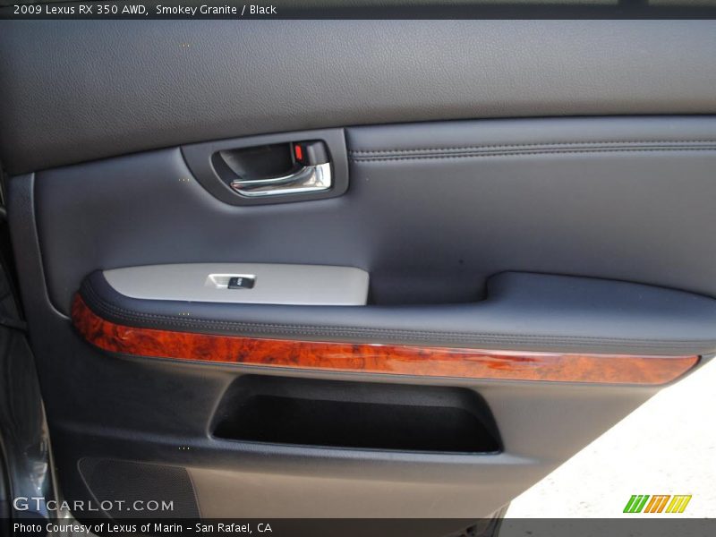 Smokey Granite / Black 2009 Lexus RX 350 AWD