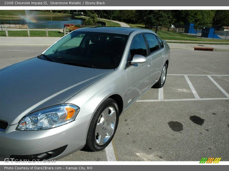 Silverstone Metallic / Ebony Black 2008 Chevrolet Impala SS