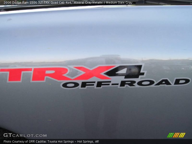Mineral Gray Metallic / Medium Slate Gray 2006 Dodge Ram 1500 SLT TRX Quad Cab 4x4