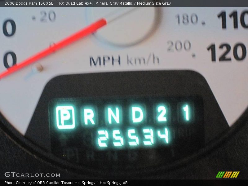 Mineral Gray Metallic / Medium Slate Gray 2006 Dodge Ram 1500 SLT TRX Quad Cab 4x4
