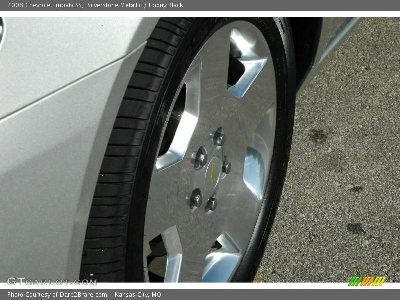 Silverstone Metallic / Ebony Black 2008 Chevrolet Impala SS