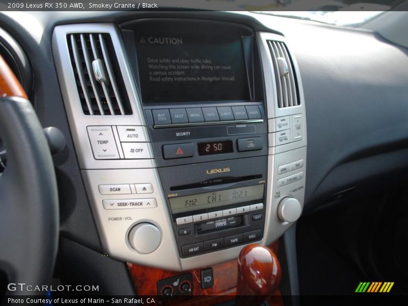 Smokey Granite / Black 2009 Lexus RX 350 AWD
