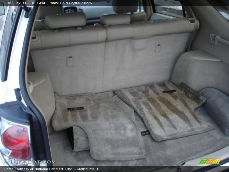 White Gold Crystal / Ivory 2002 Lexus RX 300 AWD