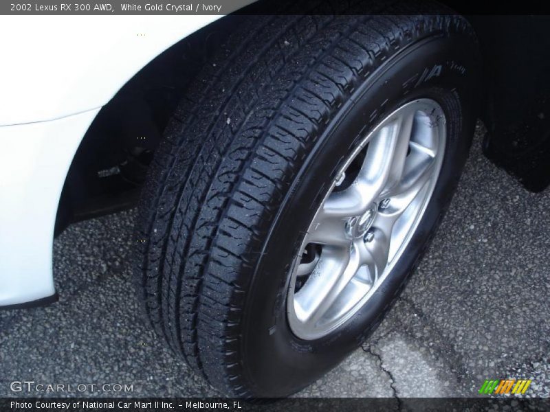 White Gold Crystal / Ivory 2002 Lexus RX 300 AWD