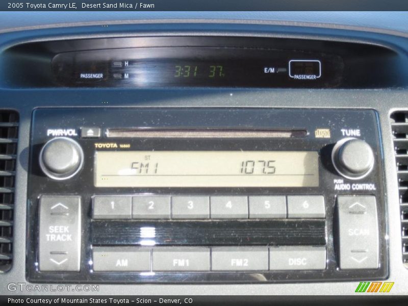 Desert Sand Mica / Fawn 2005 Toyota Camry LE