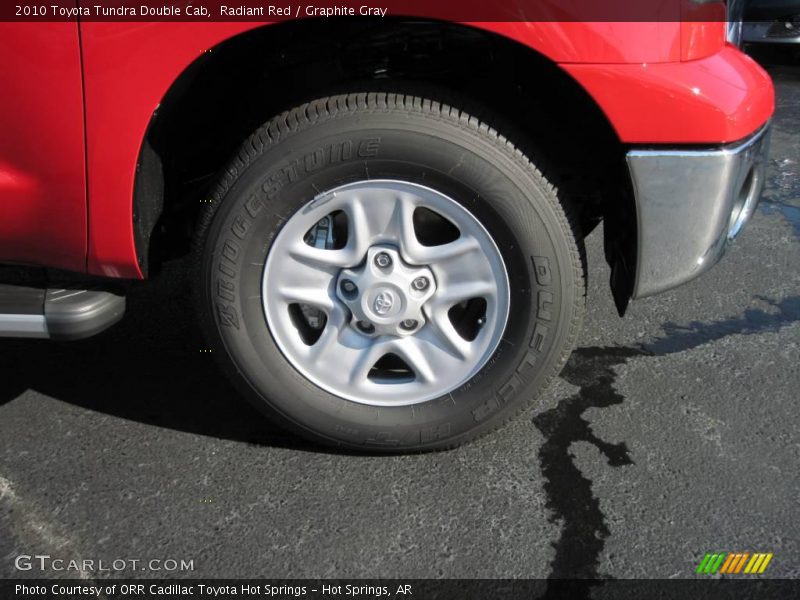 Radiant Red / Graphite Gray 2010 Toyota Tundra Double Cab