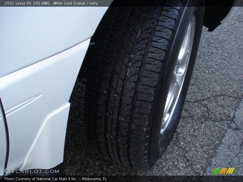White Gold Crystal / Ivory 2002 Lexus RX 300 AWD