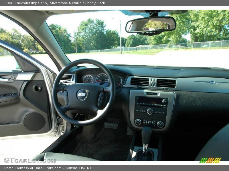 Silverstone Metallic / Ebony Black 2008 Chevrolet Impala SS
