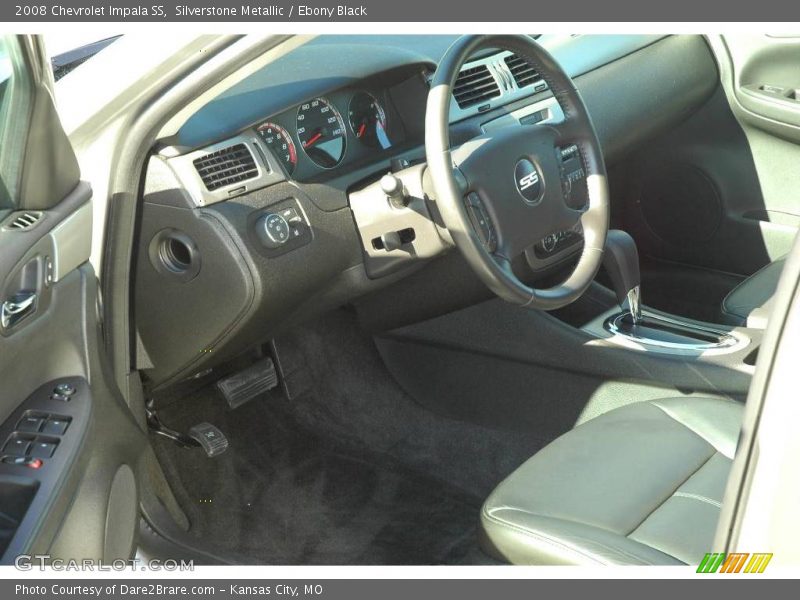 Silverstone Metallic / Ebony Black 2008 Chevrolet Impala SS