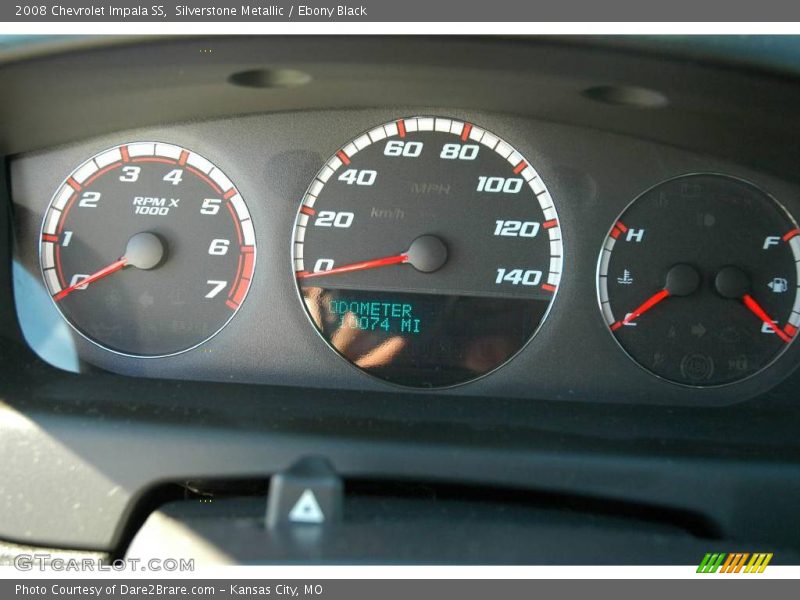 Silverstone Metallic / Ebony Black 2008 Chevrolet Impala SS
