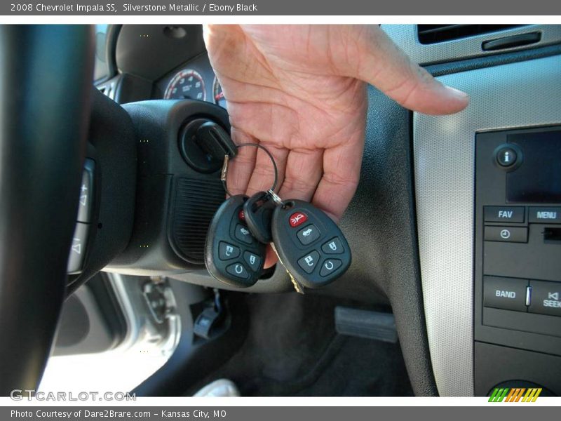 Silverstone Metallic / Ebony Black 2008 Chevrolet Impala SS