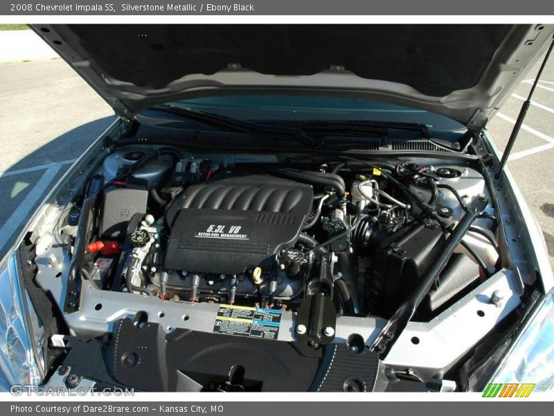 Silverstone Metallic / Ebony Black 2008 Chevrolet Impala SS