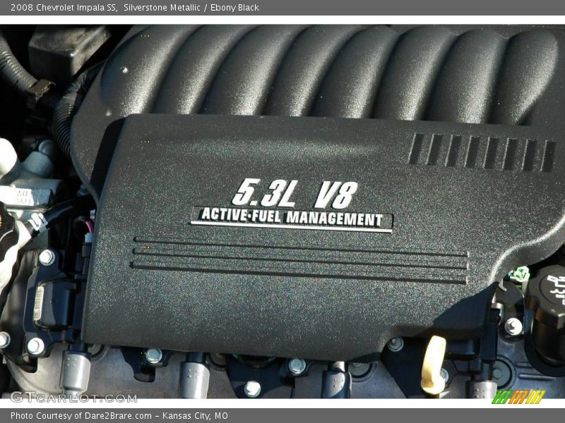 Silverstone Metallic / Ebony Black 2008 Chevrolet Impala SS