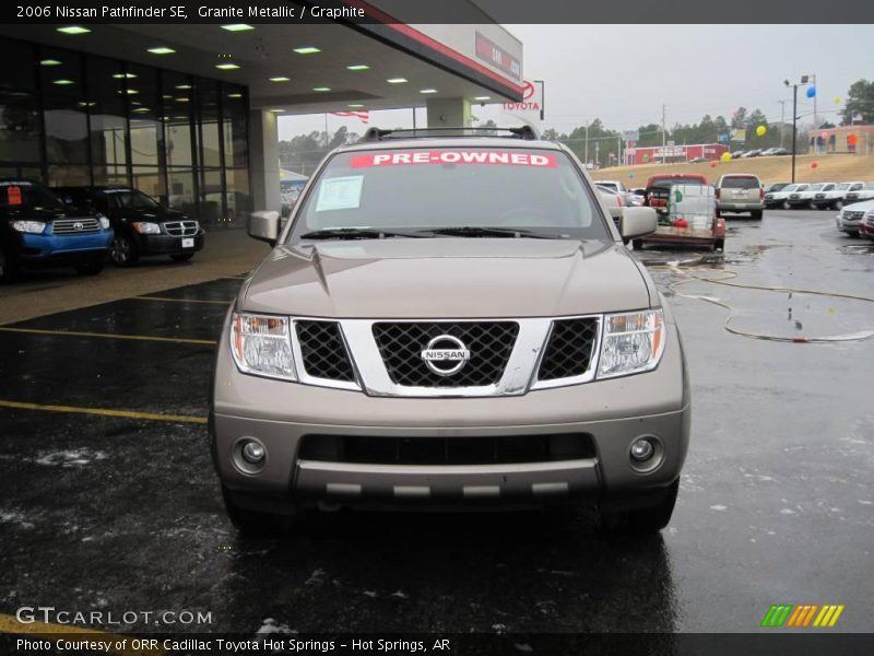 Granite Metallic / Graphite 2006 Nissan Pathfinder SE