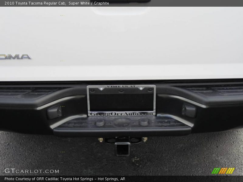 Super White / Graphite 2010 Toyota Tacoma Regular Cab