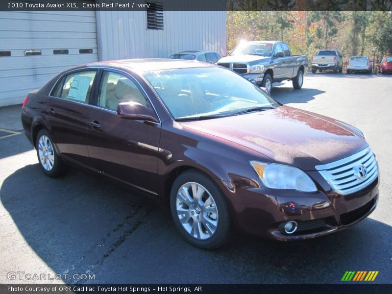Cassis Red Pearl / Ivory 2010 Toyota Avalon XLS