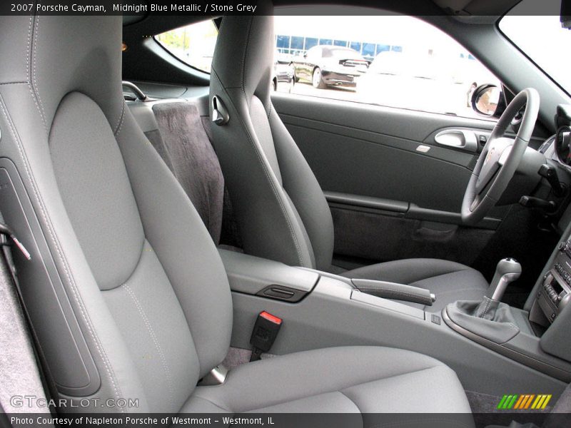  2007 Cayman  Stone Grey Interior