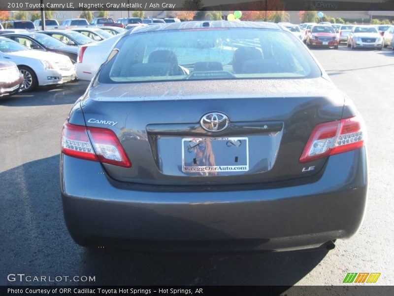 Magnetic Gray Metallic / Ash Gray 2010 Toyota Camry LE
