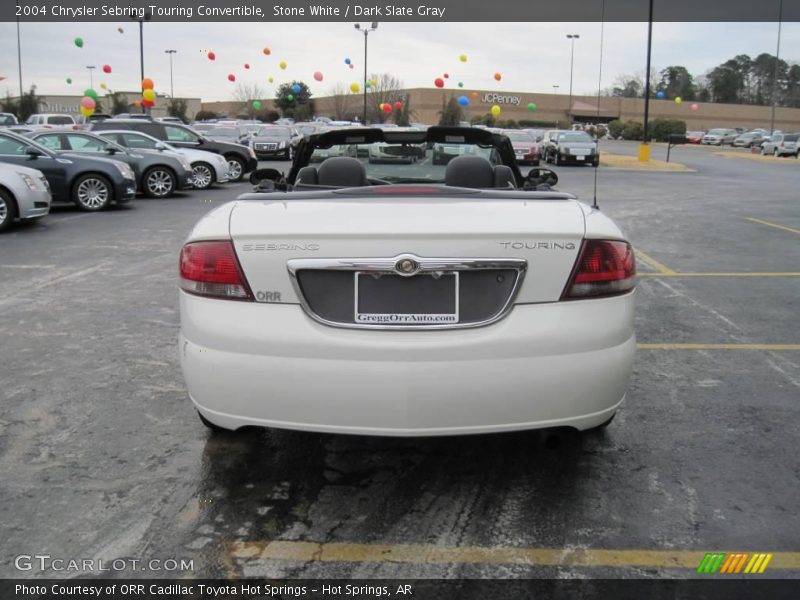 Stone White / Dark Slate Gray 2004 Chrysler Sebring Touring Convertible