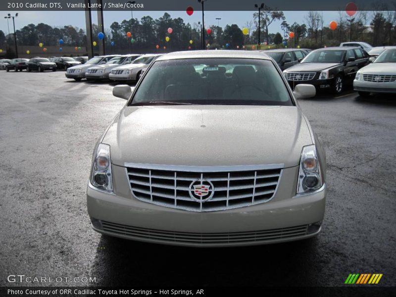 Vanilla Latte / Shale/Cocoa 2010 Cadillac DTS