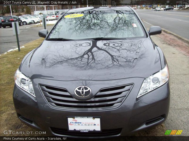 Magnetic Gray Metallic / Ash 2007 Toyota Camry LE