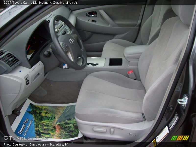 Magnetic Gray Metallic / Ash 2007 Toyota Camry LE