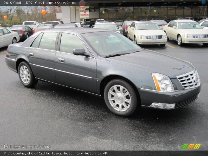Grey Flannel / Shale/Cocoa 2010 Cadillac DTS