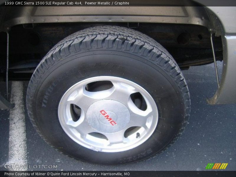 Pewter Metallic / Graphite 1999 GMC Sierra 1500 SLE Regular Cab 4x4