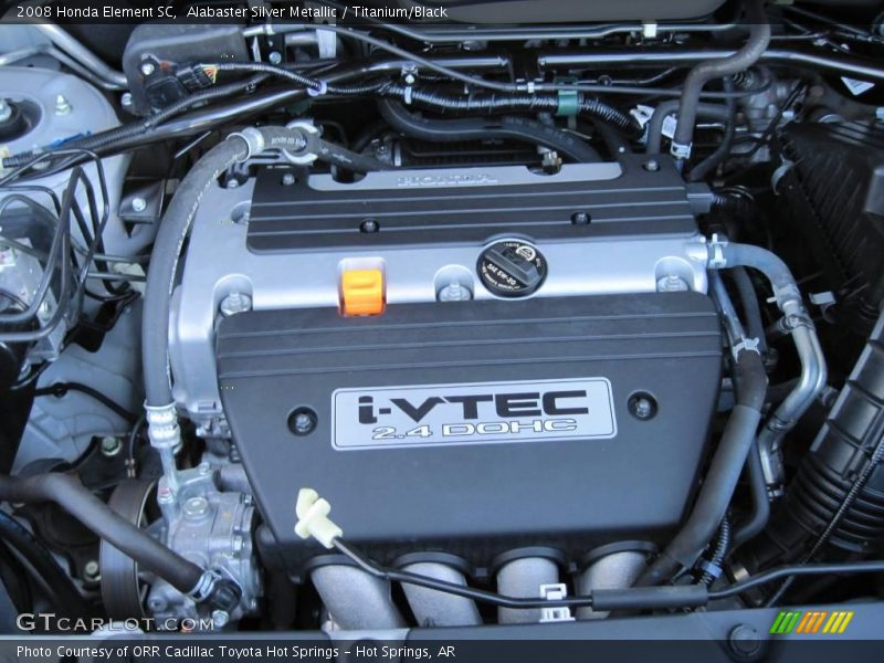 Alabaster Silver Metallic / Titanium/Black 2008 Honda Element SC