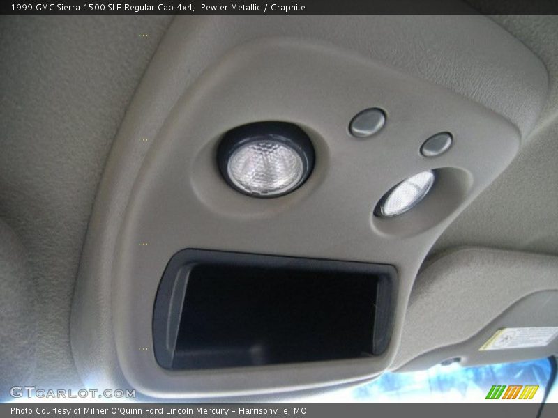 Pewter Metallic / Graphite 1999 GMC Sierra 1500 SLE Regular Cab 4x4