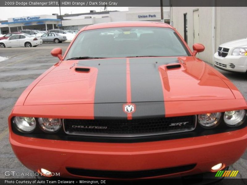 HEMI Orange / Dark Slate Gray 2009 Dodge Challenger SRT8