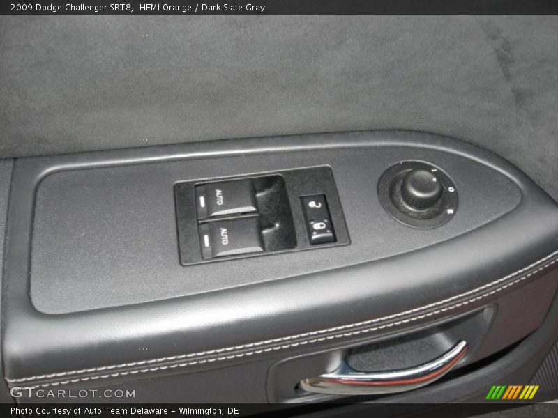HEMI Orange / Dark Slate Gray 2009 Dodge Challenger SRT8